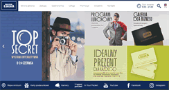 Desktop Screenshot of galeria-lodzka.pl
